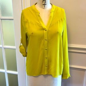 Lapis shear blouse